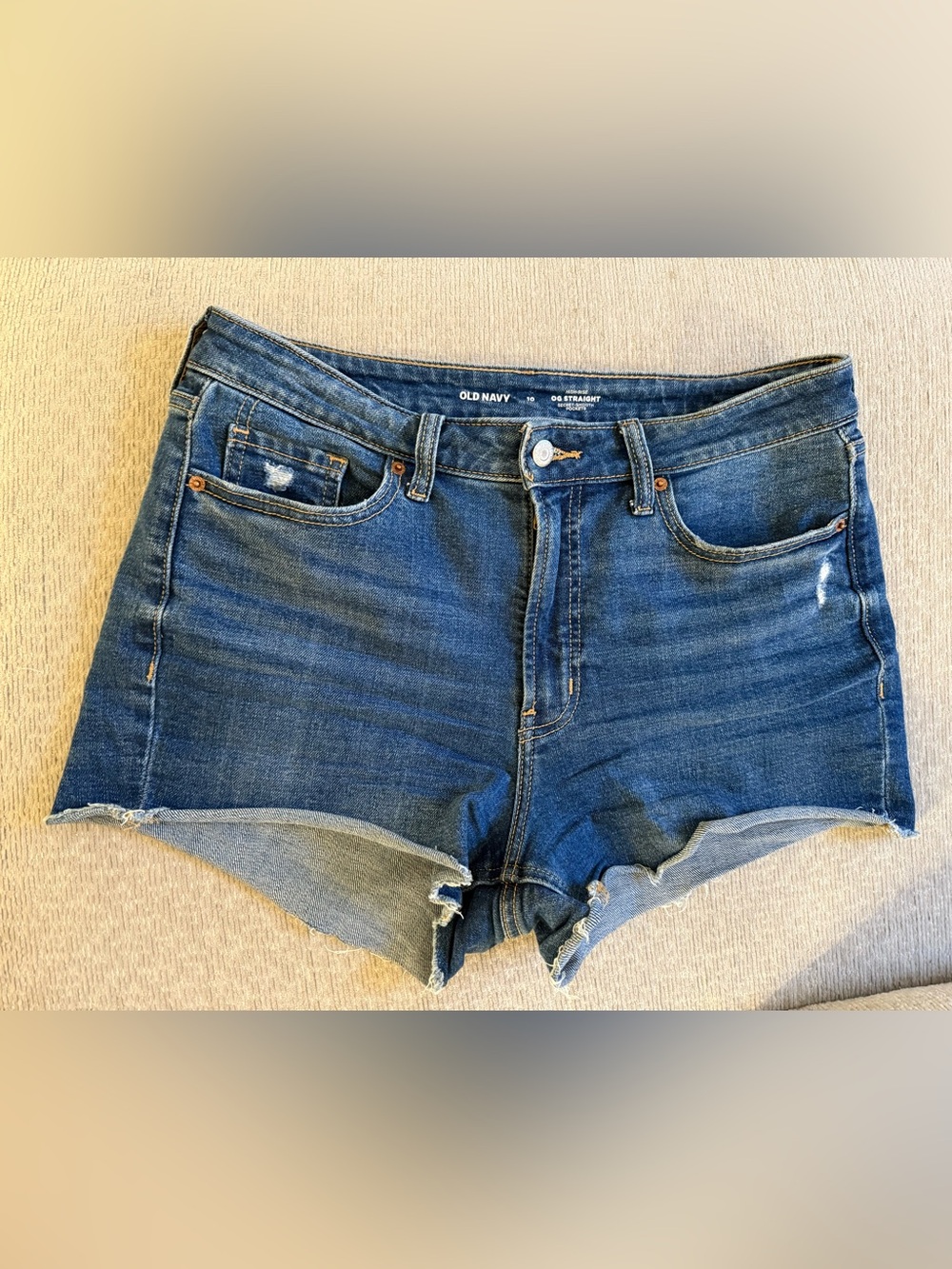 OLD NAVY - Women's OG Straight High Rise Shorts - Size 10